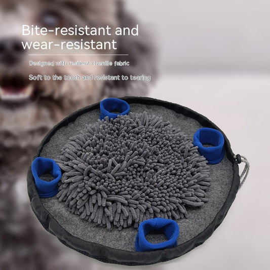 Pet Training Machine Washable Smell Blanket | Dog Toy Foldable Snuffle Mat